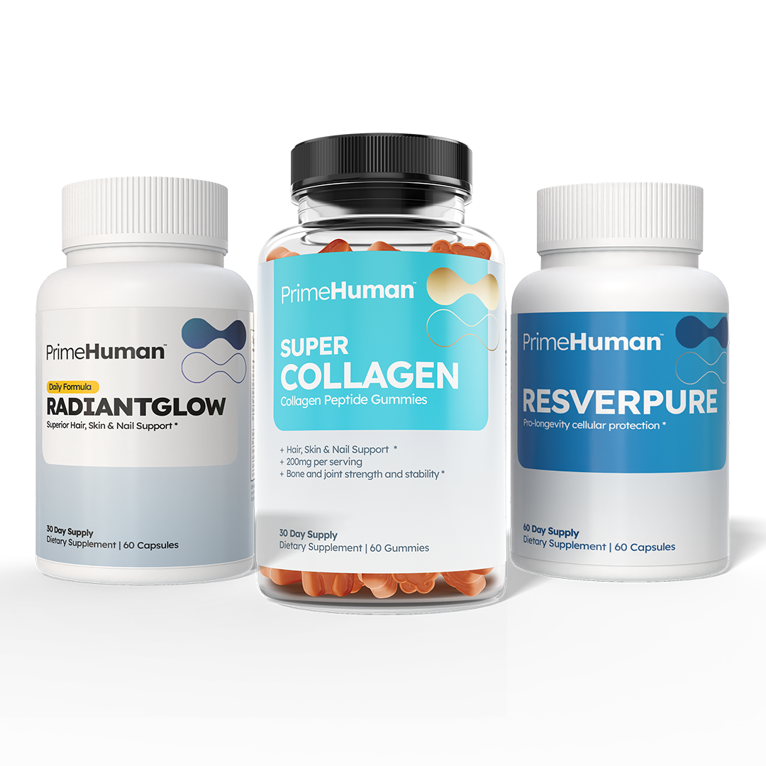 Beauty + Glow Stack - Collagen, Antioxidants, and Nutrients